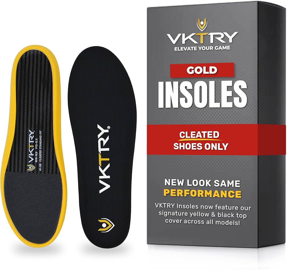 Amazon.com: VKTRY Gold for Cleated Shoes - Carbon Fiber